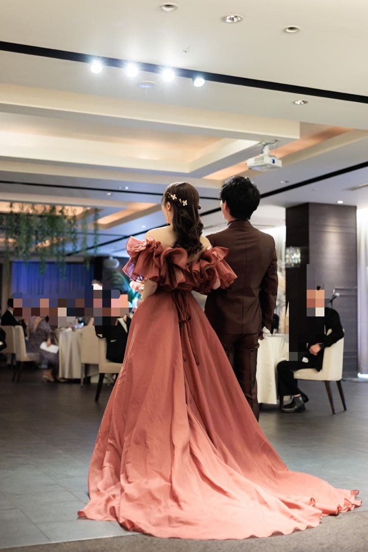 URBAN BLANCHE テラコッタカラードレス ファーストオーナー