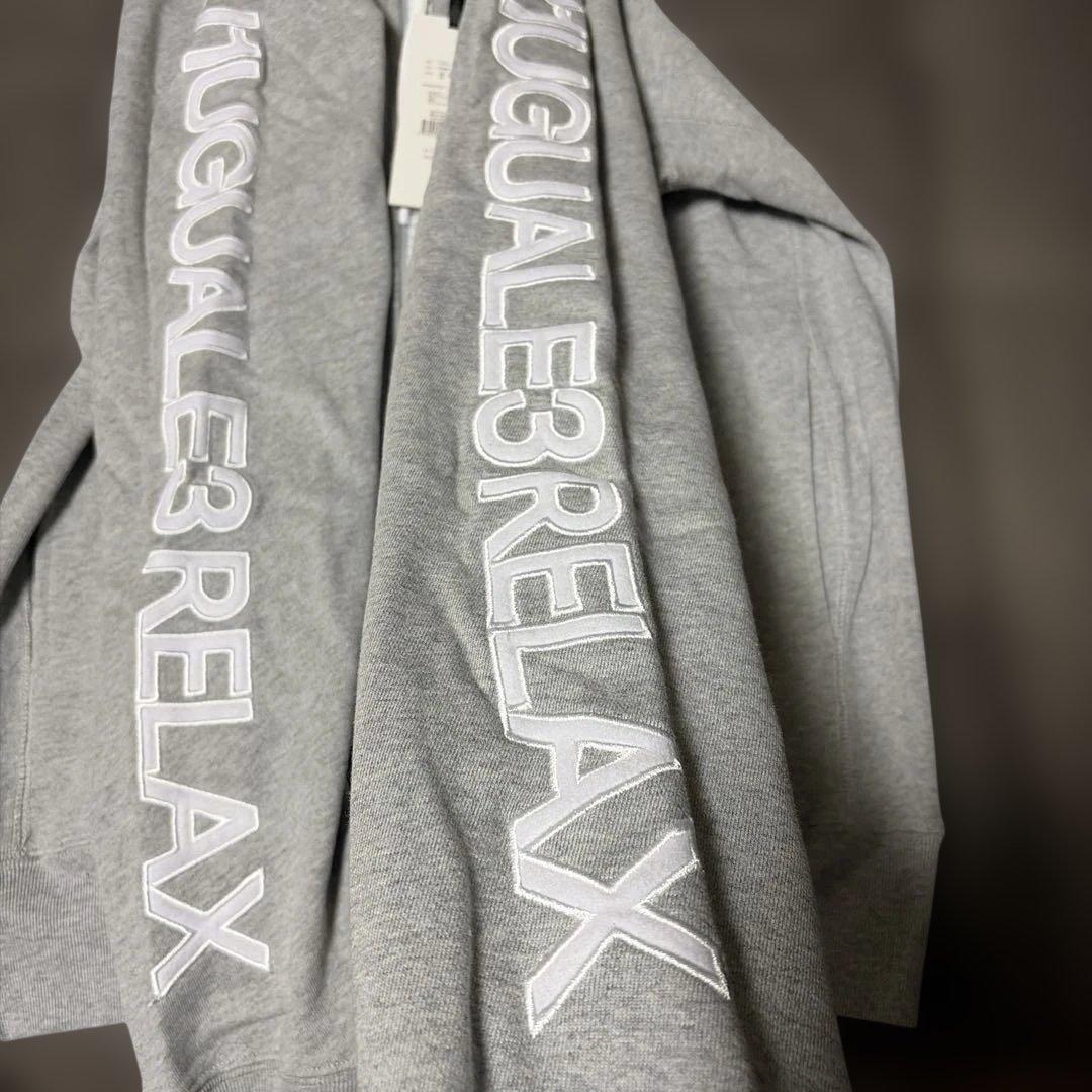 1PIU1UGUAALE3 RELAX スエットパーカーサイズXL カラーグレイ