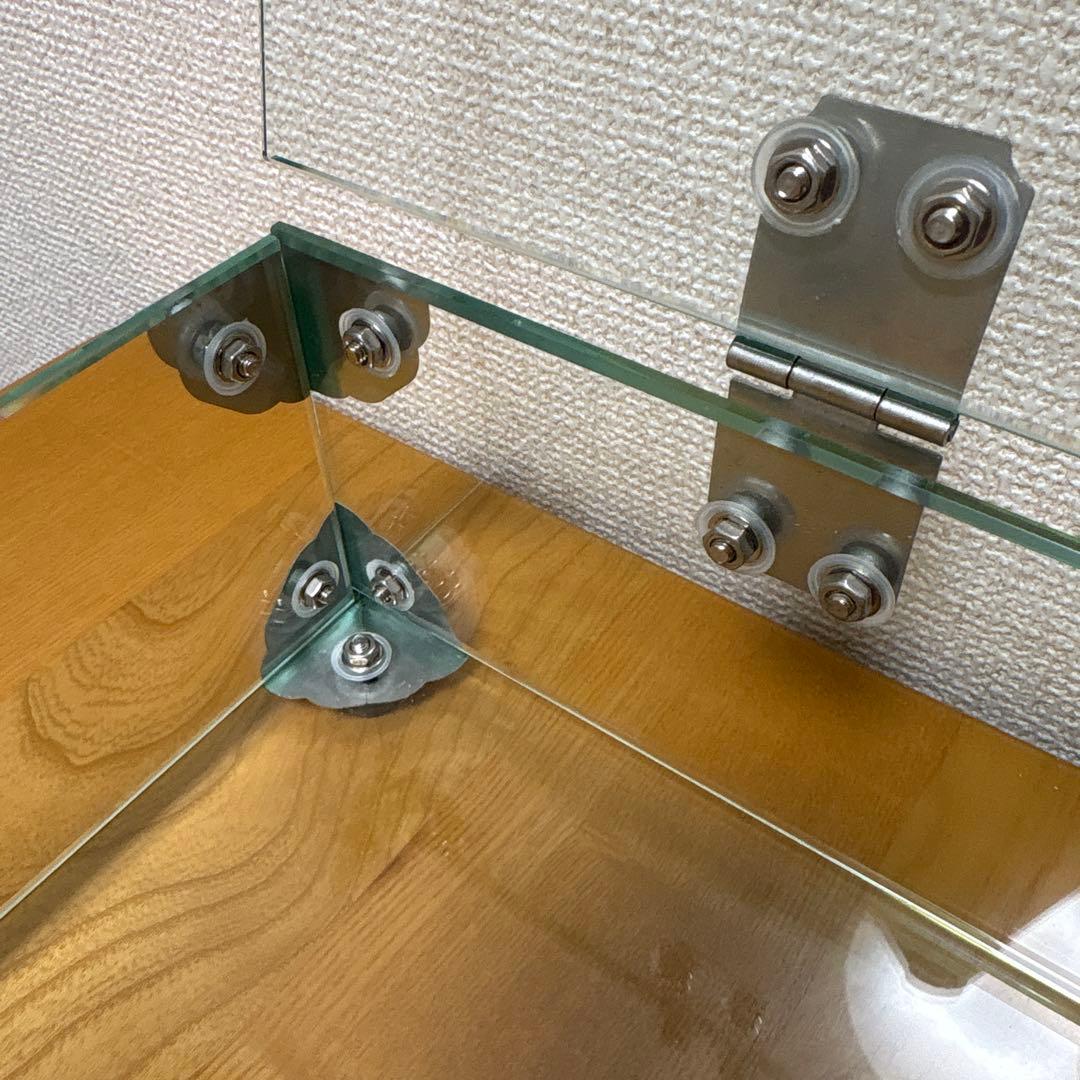 アンティーク風ガラスケース。アクセサリーや雑貨などのディスプレイに！【A】