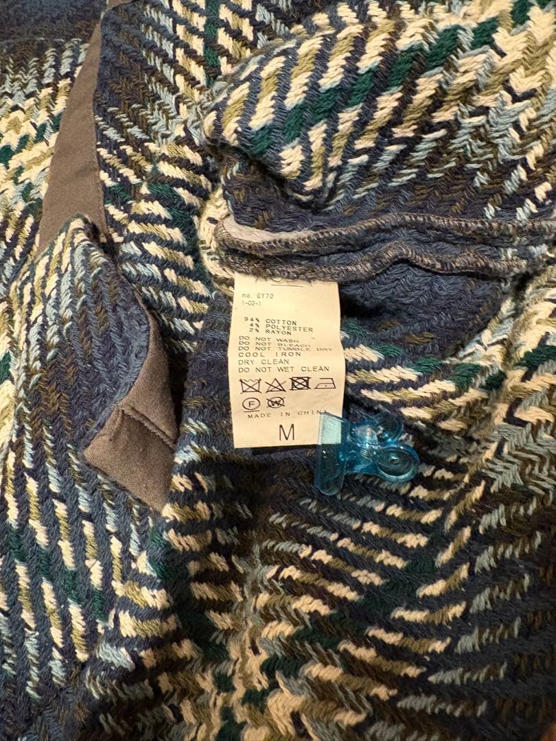 DEVEAUX EDIFICE チェック柄ジャケット