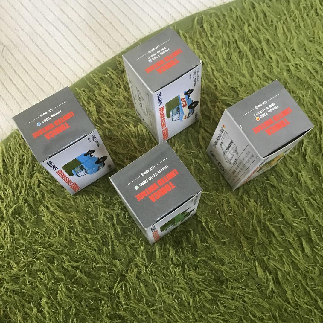 TOMICA LIMITED VINTAGE HONDA T360とT500