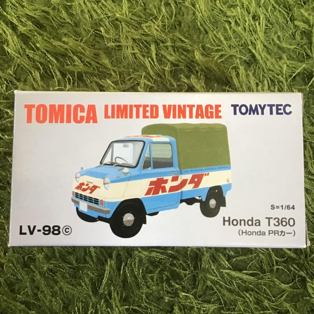 TOMICA LIMITED VINTAGE HONDA T360とT500