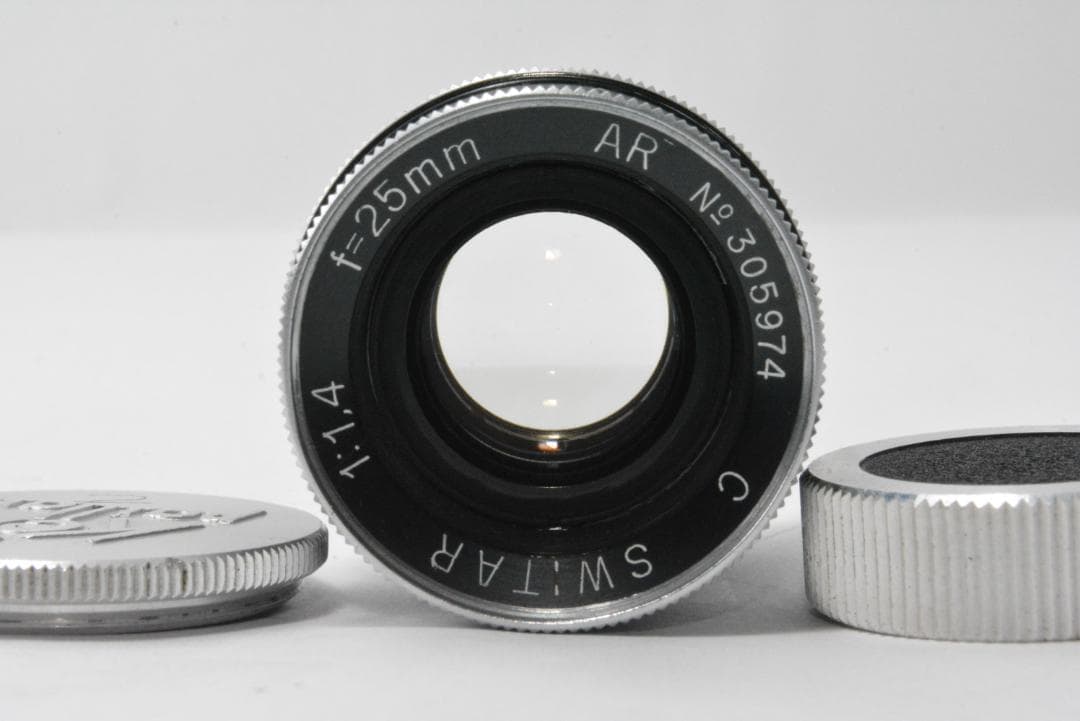 Cマウント★Kern Paillard switar AR C 25mm 1.4