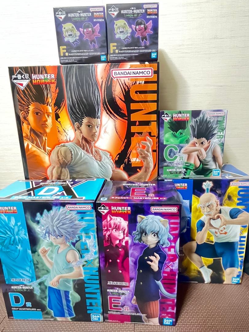 一番くじ HUNTER×HUNTER B賞　C賞　D賞　E賞　F賞　ラストワン