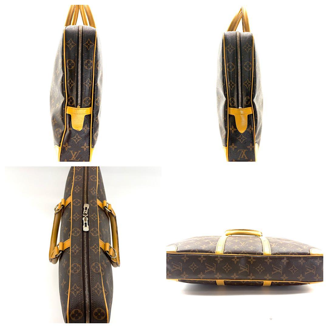 【美品】 VUITTON　ビジネスバック　ポルトドキュマン　ヴォワヤージュ　本革