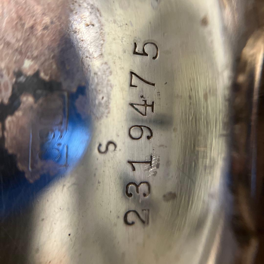 EF798 ブルブラント ゼニス 銀無垢 懐中時計【1】