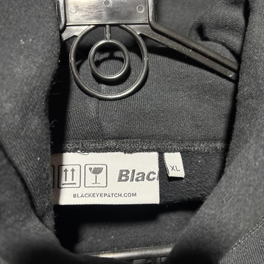 ブラックアイパッチ パーカー XL 取扱注意