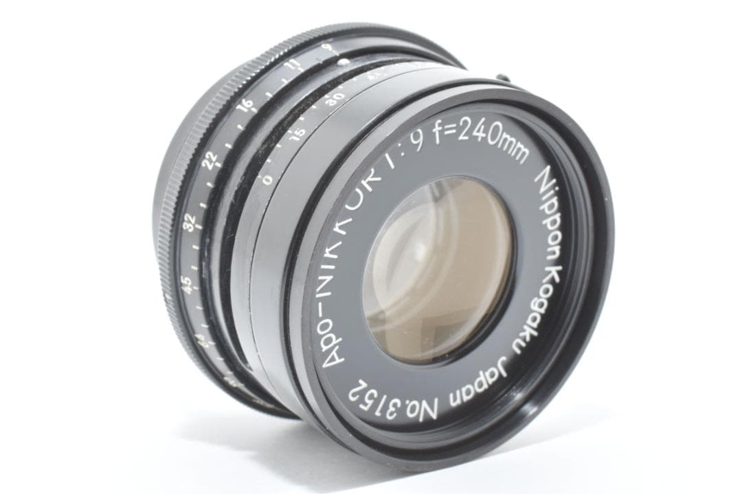 【激レアレンズ木箱付き】日本光学 APO-NIKKOR 240mm F9 カメラ