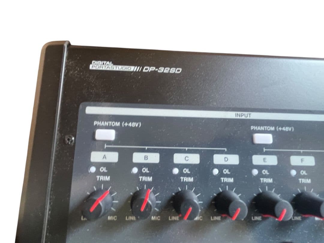 TASCAM DP-32SD 32トラック デジタル 動作確認済み