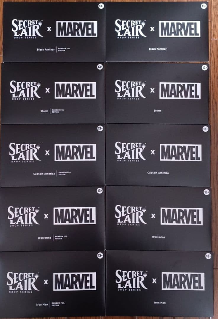 MTG シークレットレイヤー マーベル 全種