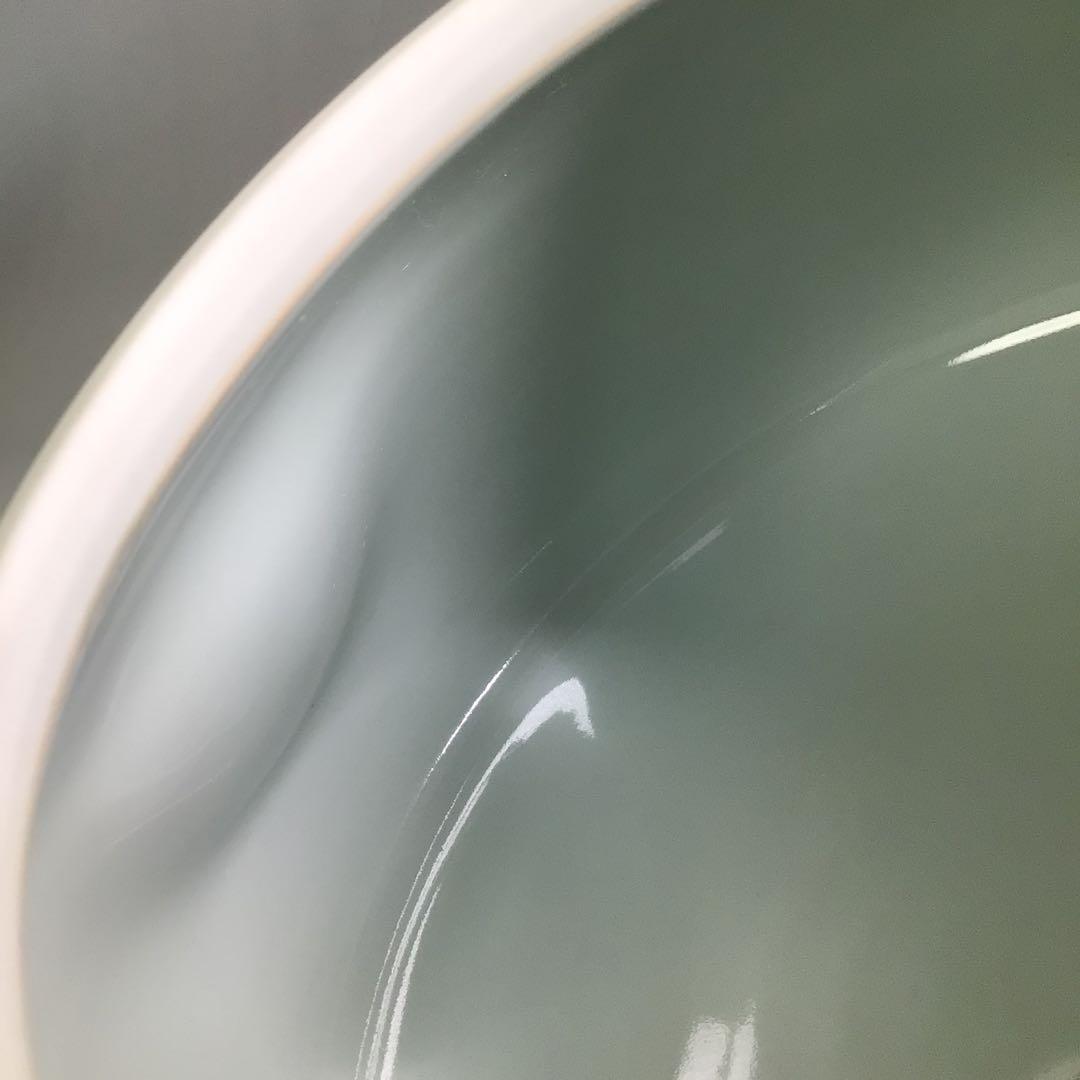 Ｐ８３０　水指　『平安　手塚景雲造』『染付蜜柑水指』　共箱　茶道具