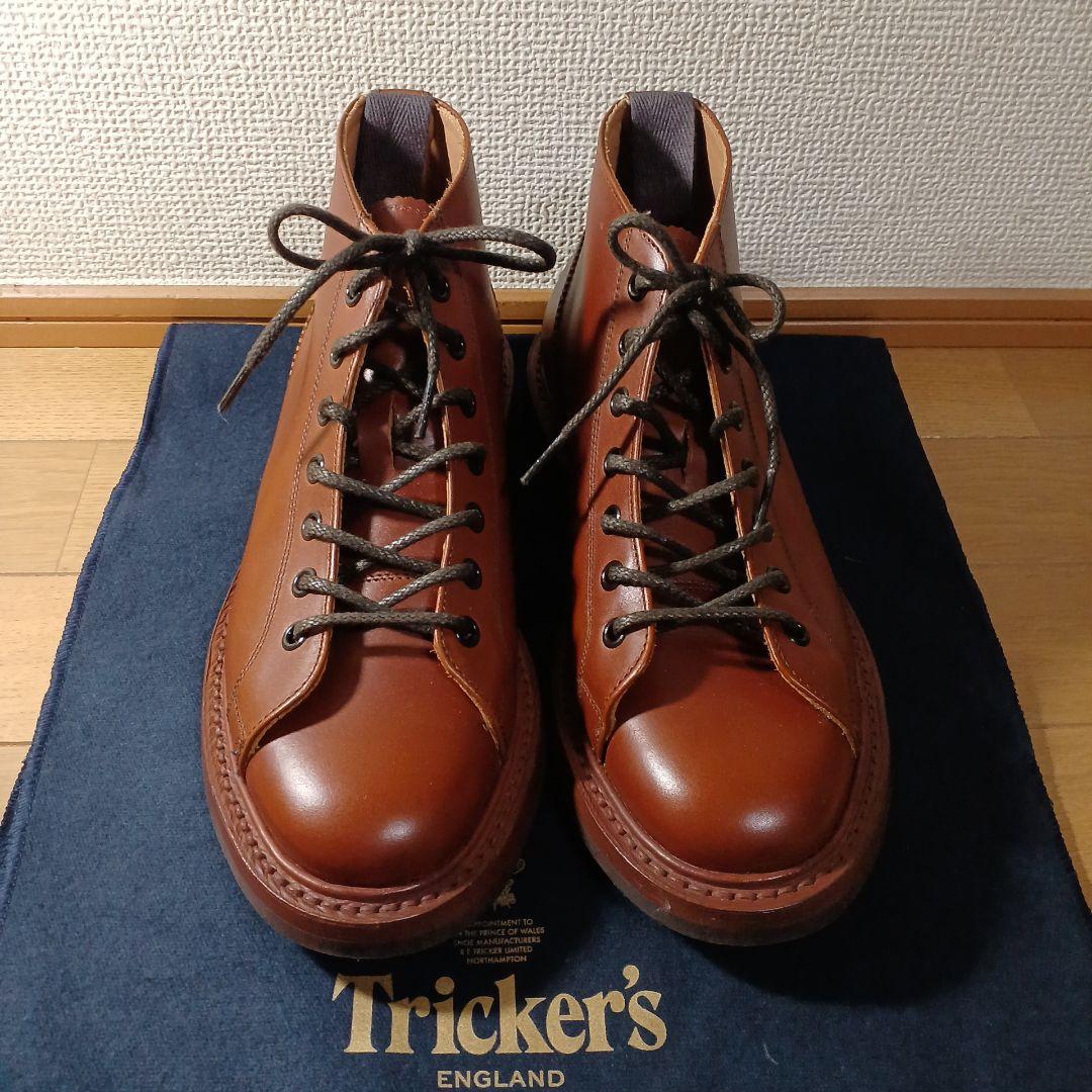 Tricker's メンズモンキーブーツsize６マロンアンティーク