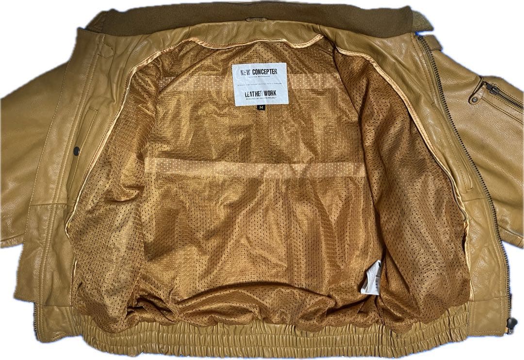 希少★KADOYA カドヤ ニューコンセプター カウレザー ライダースジャケット