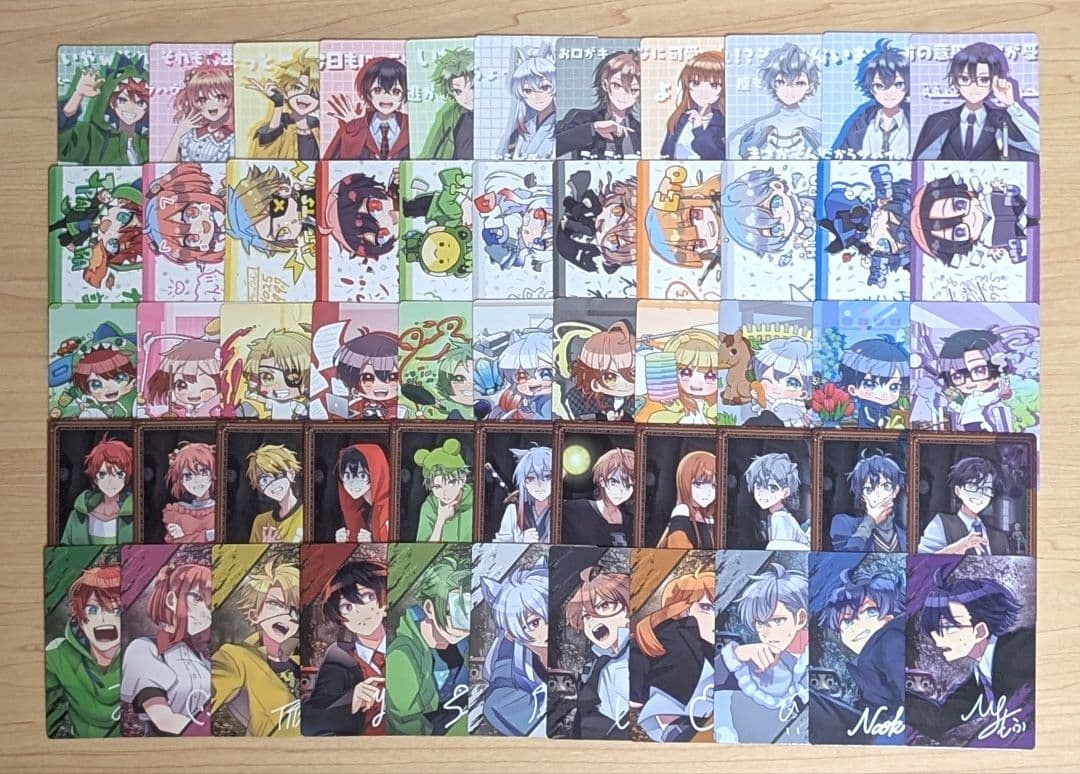 カラフルピーチ 展示会 トレカ からぴちミュージアム 55種フルコンプセット