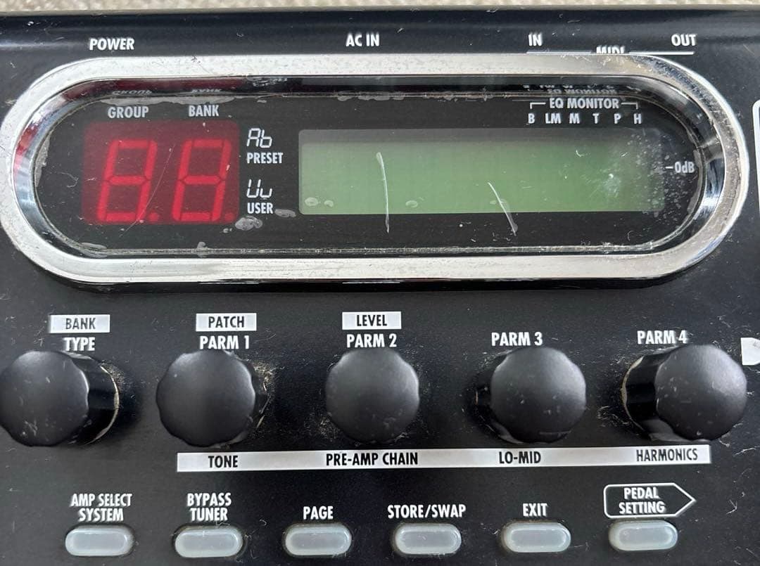 Zoom G21ut マルチエフェクター　バック付き