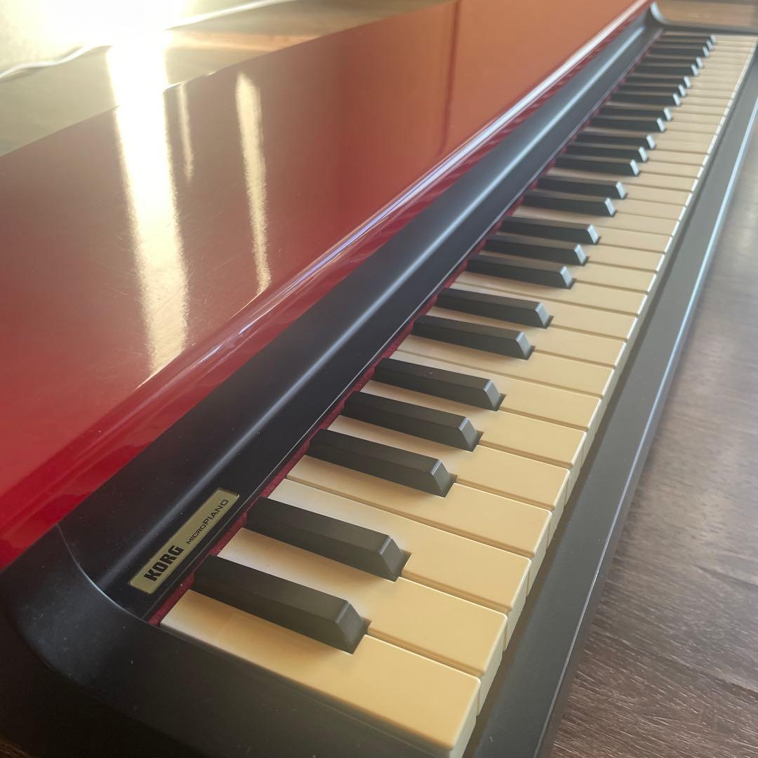 KORG micro PIANO 61鍵 赤