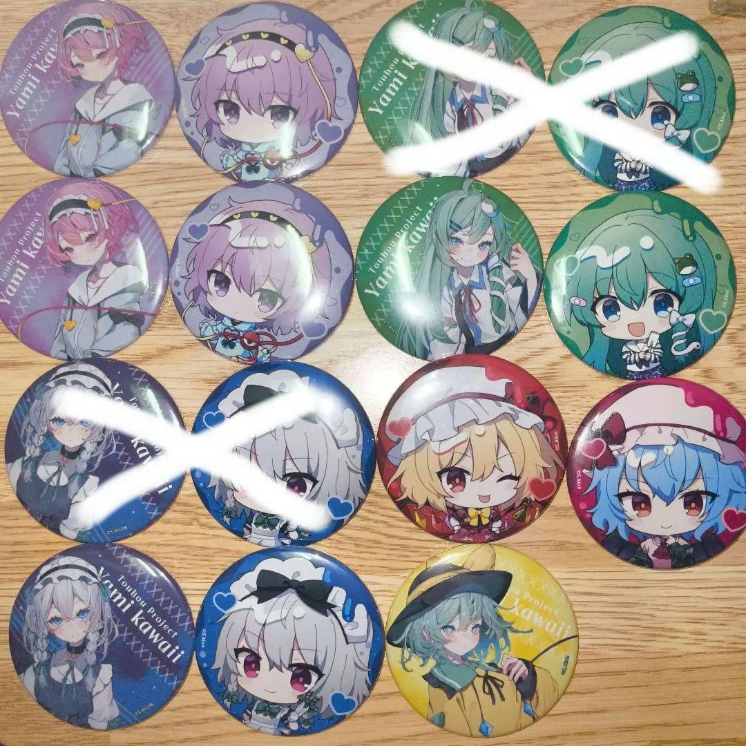 東方Project BOOK・OFF 缶バッジ