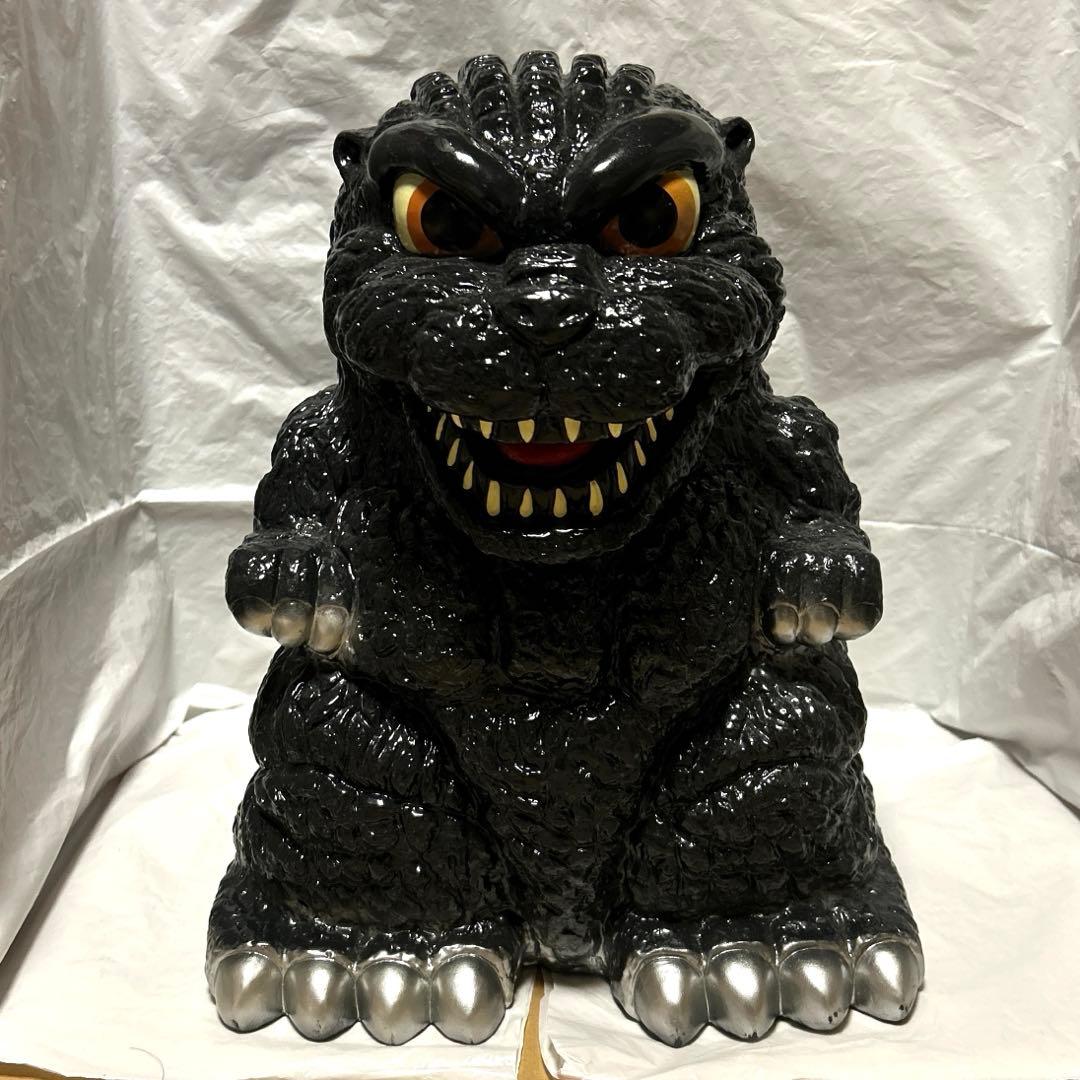 ハ*ク様 1994年　当時物　ゴジラ　GODZILLA　特大　ソフビ　ビッグ　貯