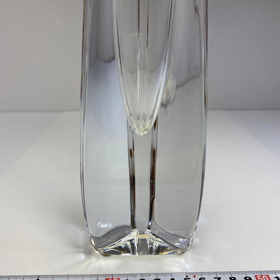 専用　☆洋3バカラ　フラワーベース　高さ32.8㎝　タエサ　東Y6-1120①