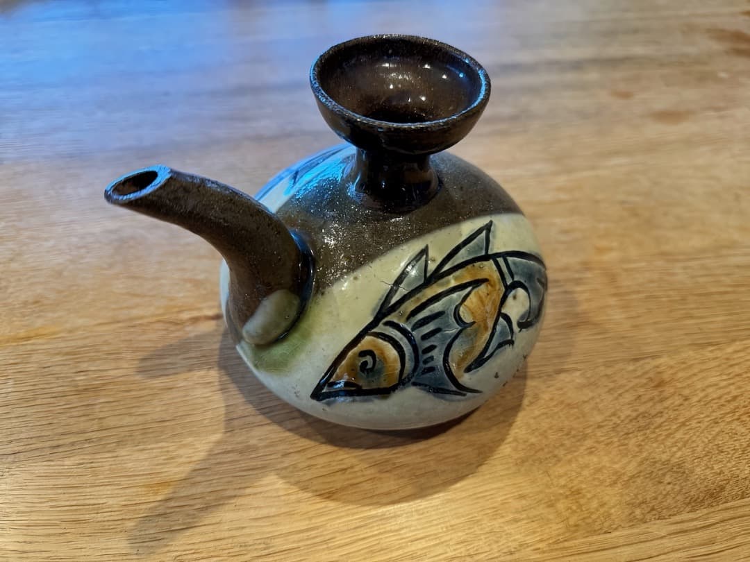 人間国宝　金城次郎　カラカラ　酒器