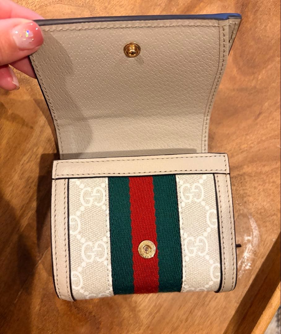 GUCCI オフィディア 二つ折り財布 2025年7月購入