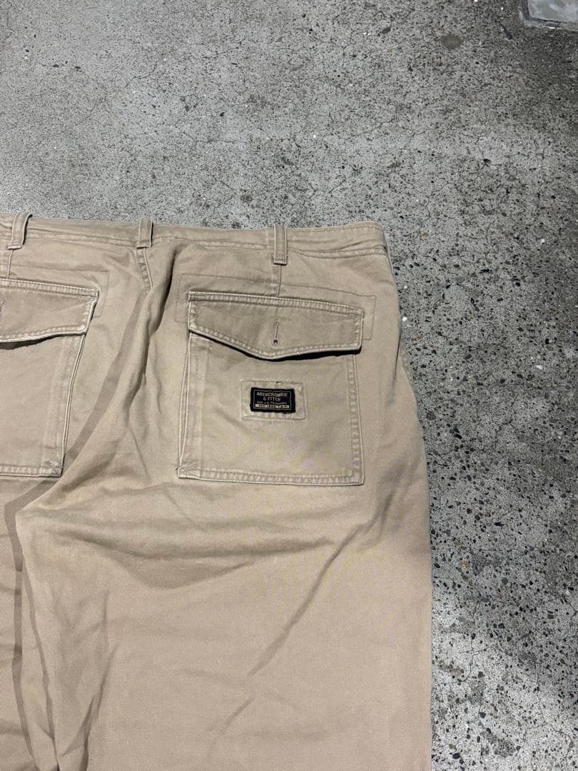 90s 希少　極太 アバクロ ワイド バギーチノパン 裾幅28