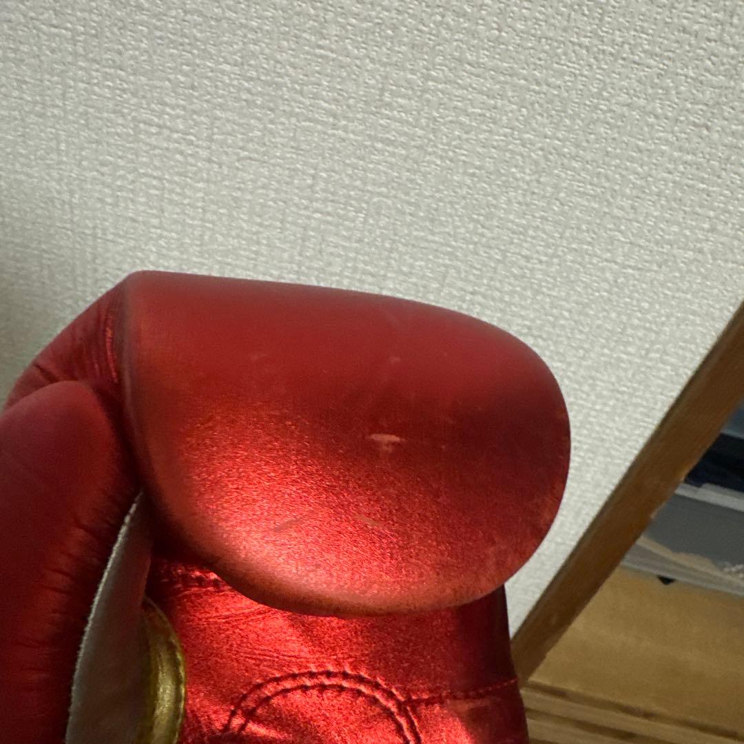 adidas ボクシンググローブ adizero 16oz レッド/ゴールド