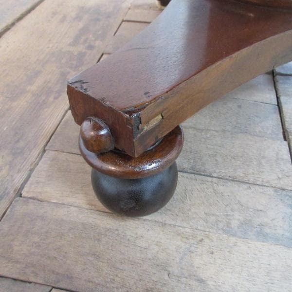 イギリス アンティーク 家具 ダイニングテーブル ティルトップ 英国 6113e