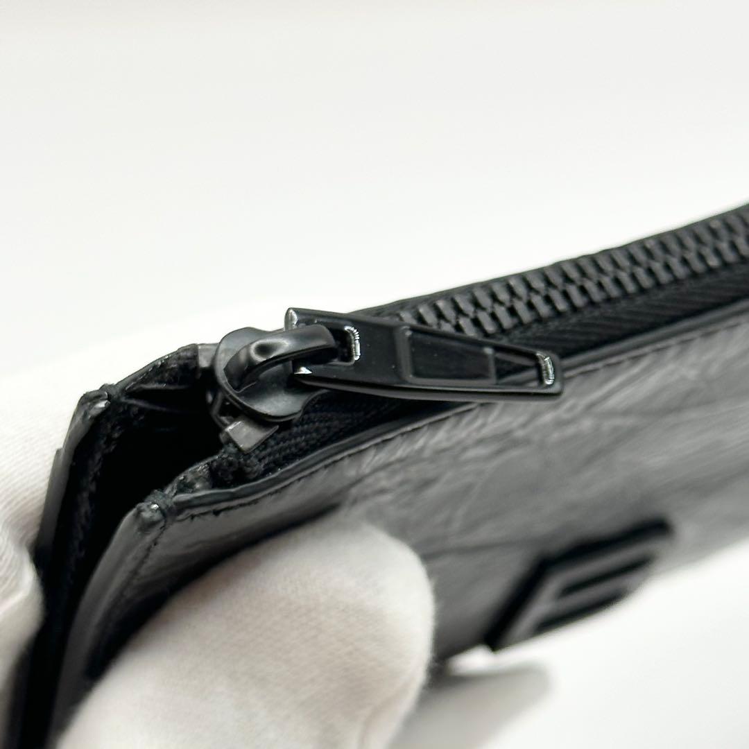 【新品未使用】BALENCIAGA バレンシアガ　フラグメント　財布　レザー