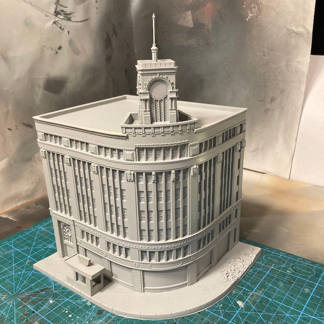 ゴジラ　ガレージキット　酒井ゆうじ　和光ビル　ジオラマ　フィギュア　1954