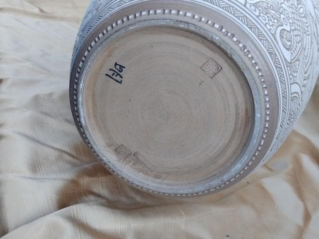 東炎窯　壷　54x20cm