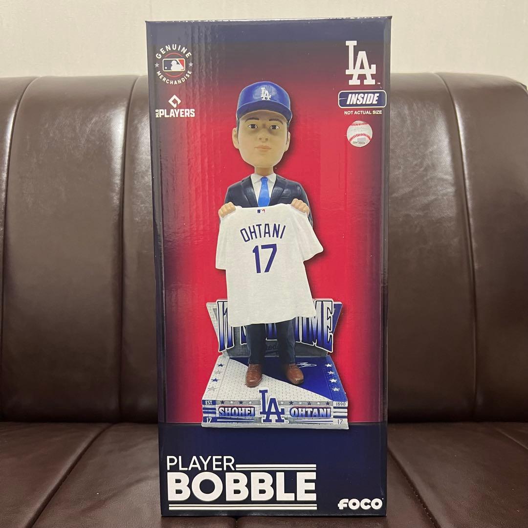 【即日発送】大谷翔平 ドジャース 入団会見 ボブルヘッド ウェルカム