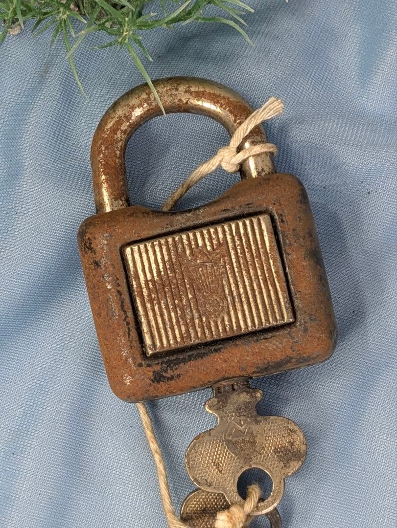 アンティーク フランス製 ドイツ製 パドロック 南京錠