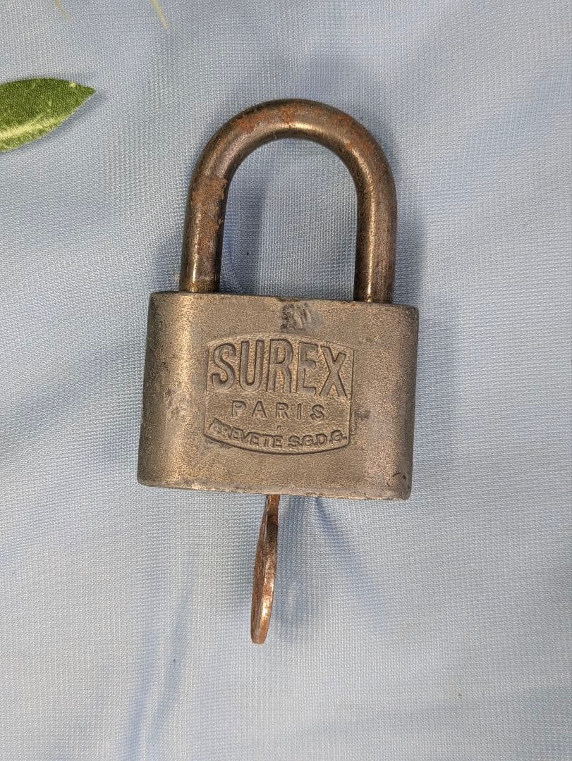 アンティーク フランス製 ドイツ製 パドロック 南京錠
