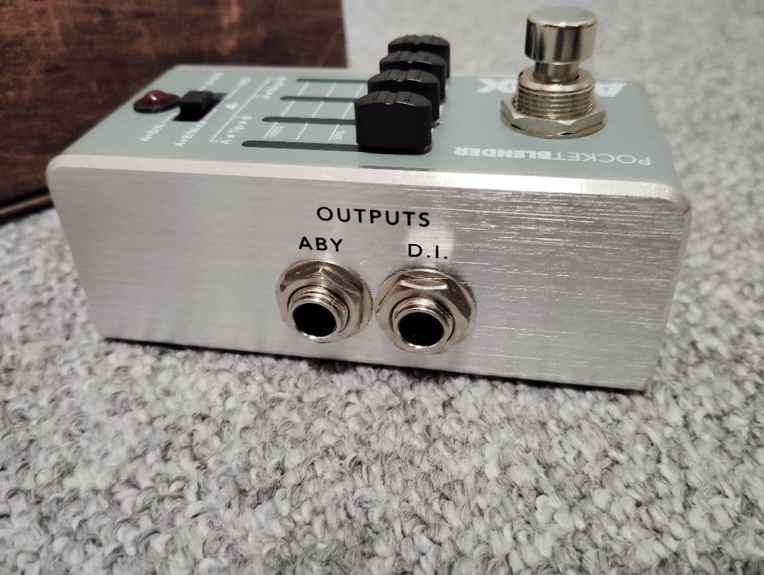 ギター fishman afx pocket blender mini ABY + dI