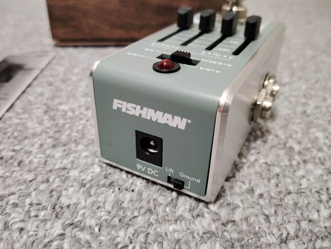 ギター fishman afx pocket blender mini ABY + dI