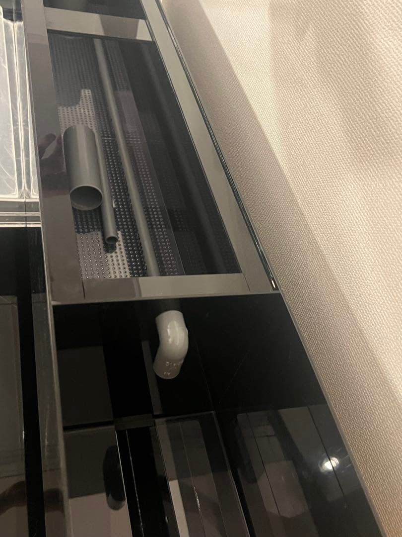 120cm水槽4面ブラックセット　引取りのみ