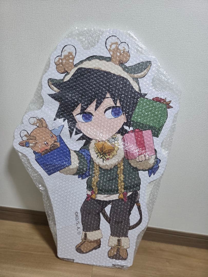 鬼滅の刃 スタンディ POP 冨岡義勇 マチアソビカフェ　クリスマス