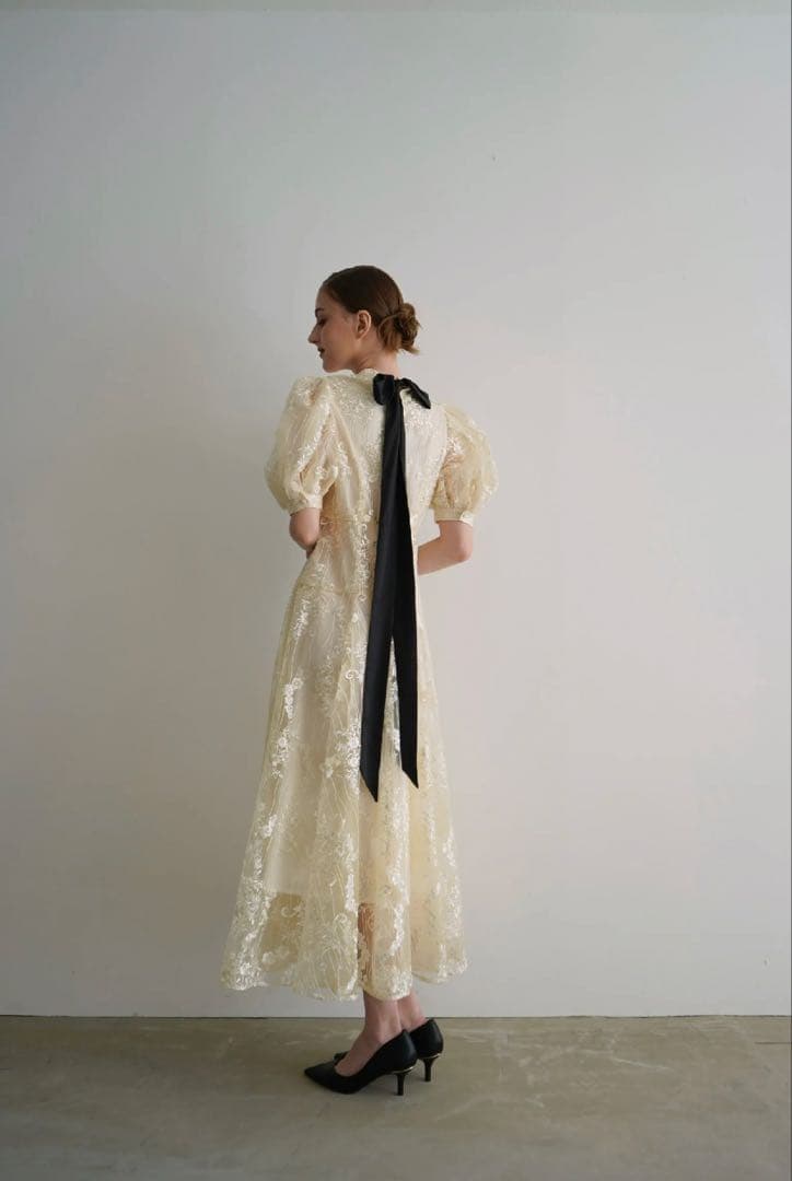 Acka. lace flare dress サイズ1