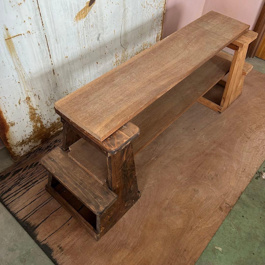 【木製】 踏み台 棚