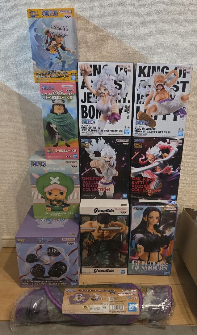 新品　未開封　ワンピース　フィギュア　まとめ売り　グランディスタ　ゾロ