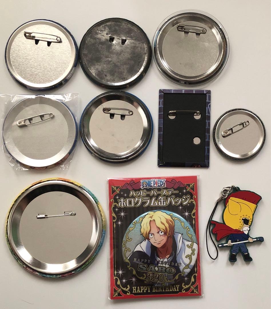 ワンピース　サボ　缶バッジ