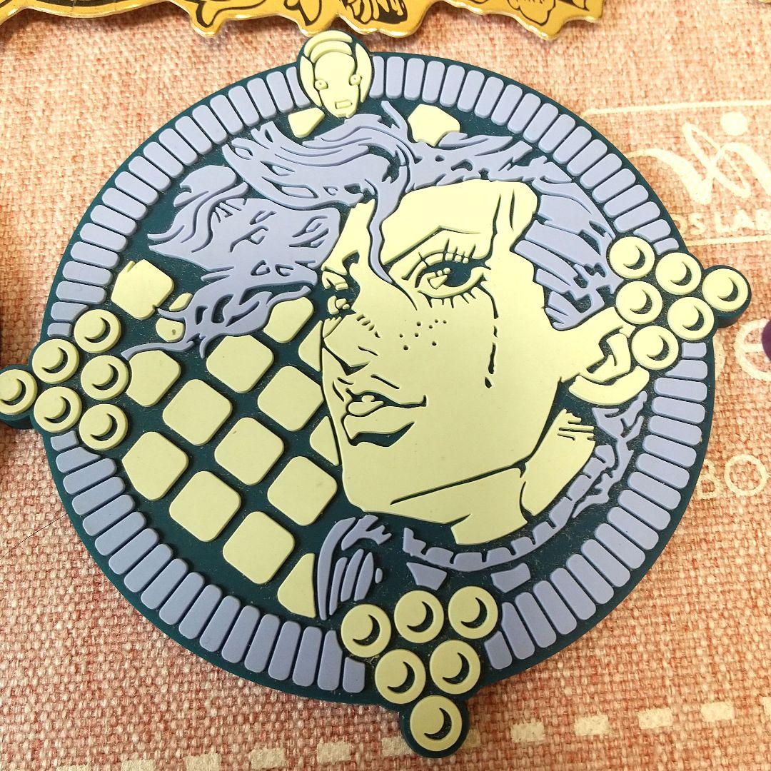 ジョジョの奇妙な冒険 5部黄金の風ラバーコースターセット ジョルノ ブチャラティ