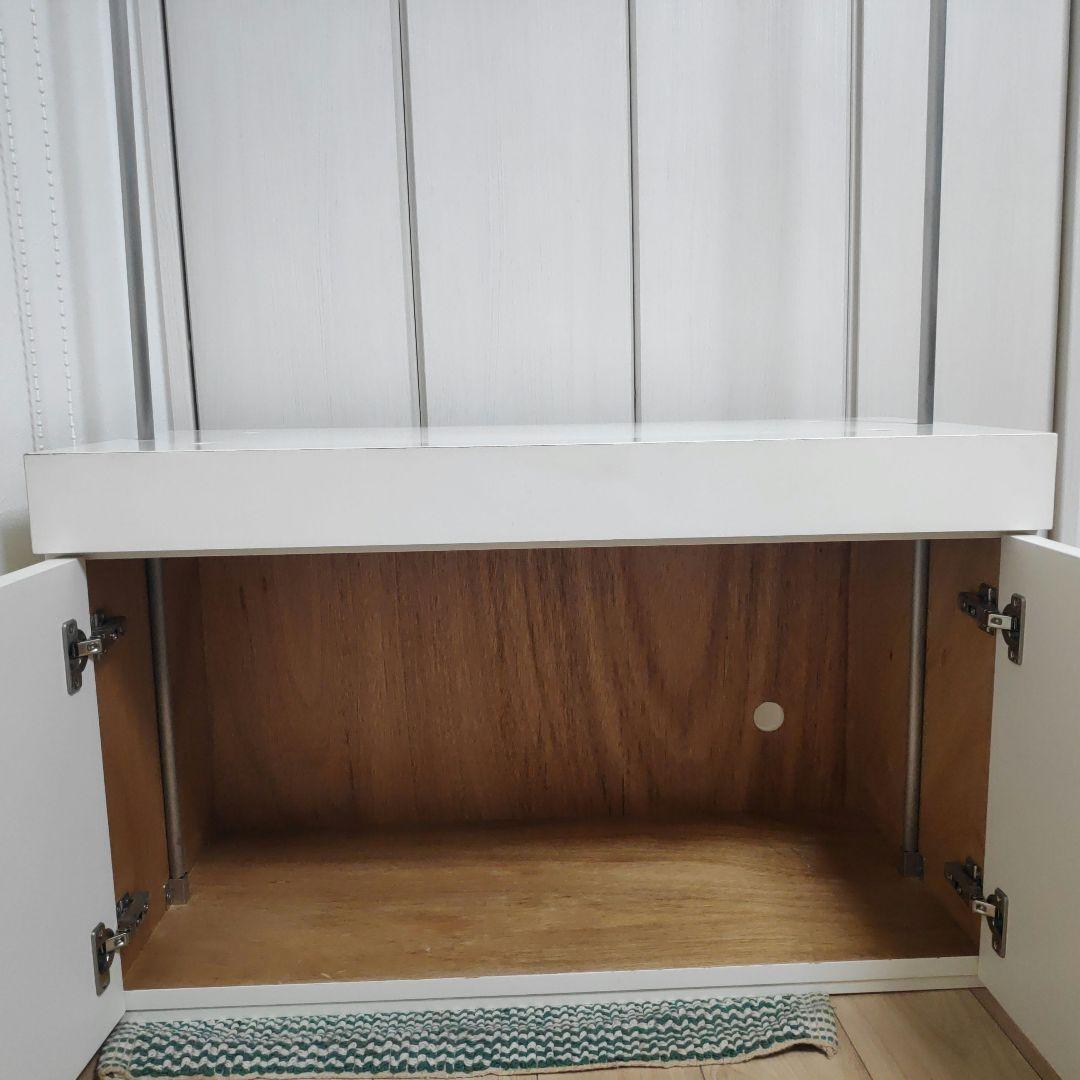 ADA ウッドキャビネット ホワイト 専用スタンド付属 60cm用