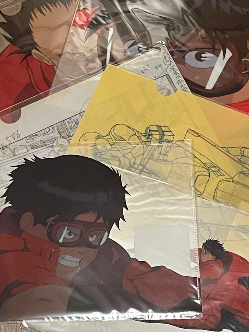 大友克洋 AKIRA セル画展 クリアファイル 全６種 セット