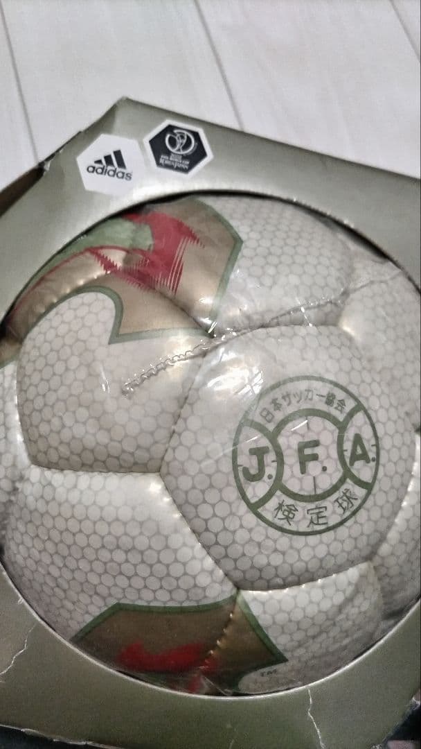 サッカー 2002年 日韓ワールドカップ ボール 公式球 5号　フィーバーノヴァ