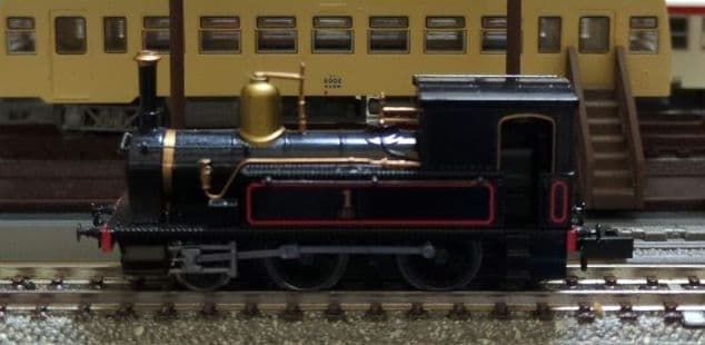 鉄道模型 1号機関車 保存車＋客車4両 木箱セット