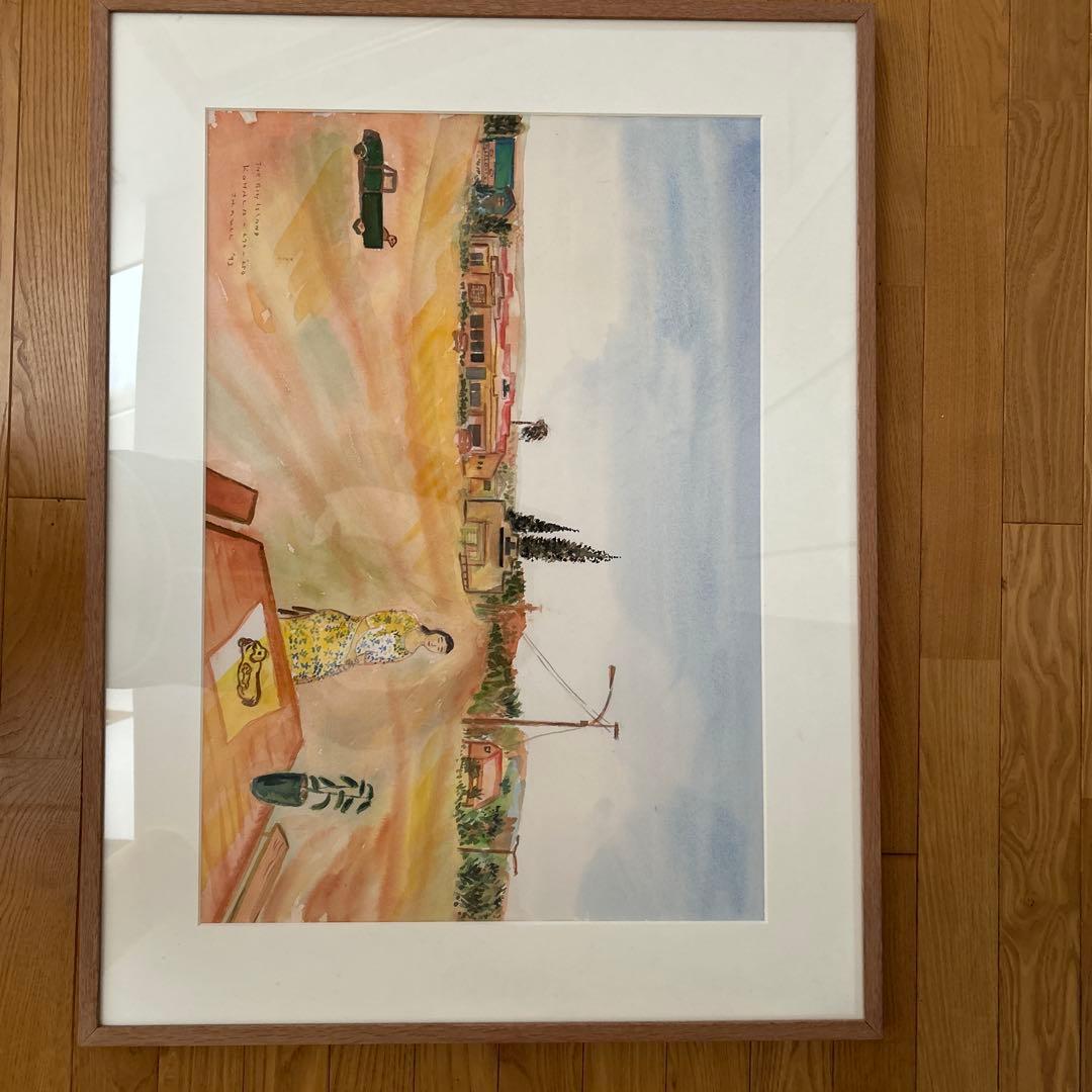 沢野ひとしの水彩画