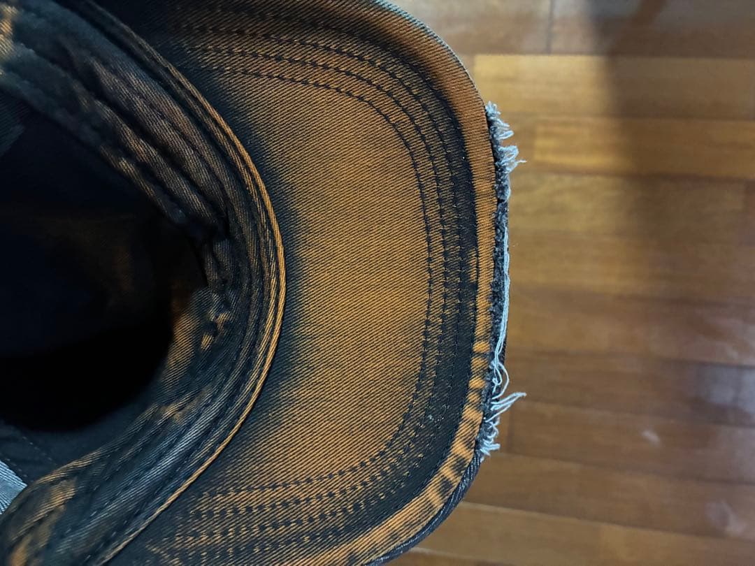 Diesel　デニムキャップ　ダメージデニムキャップ