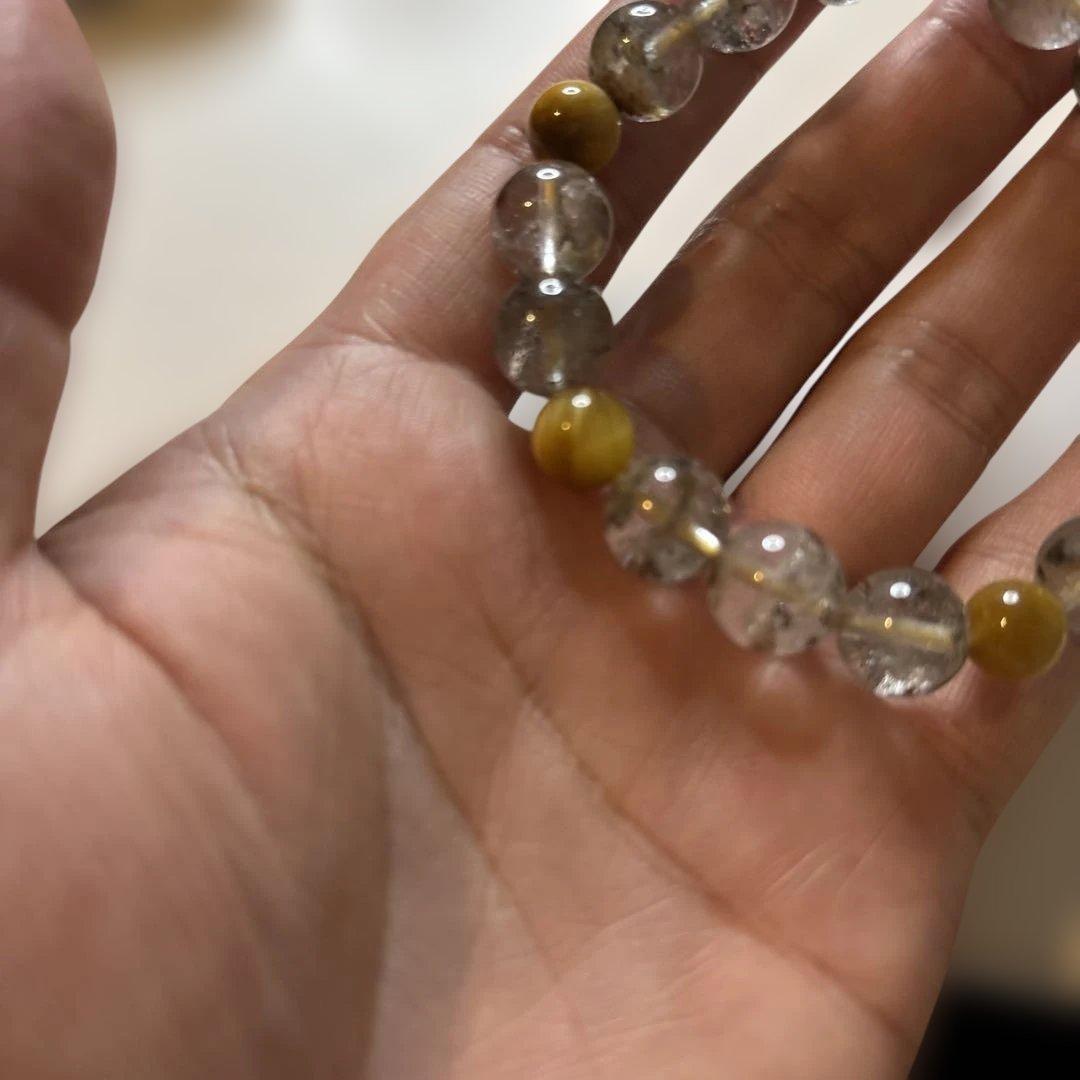 ゴールドタイガーアイとガーデンクオーツたん！不思議！